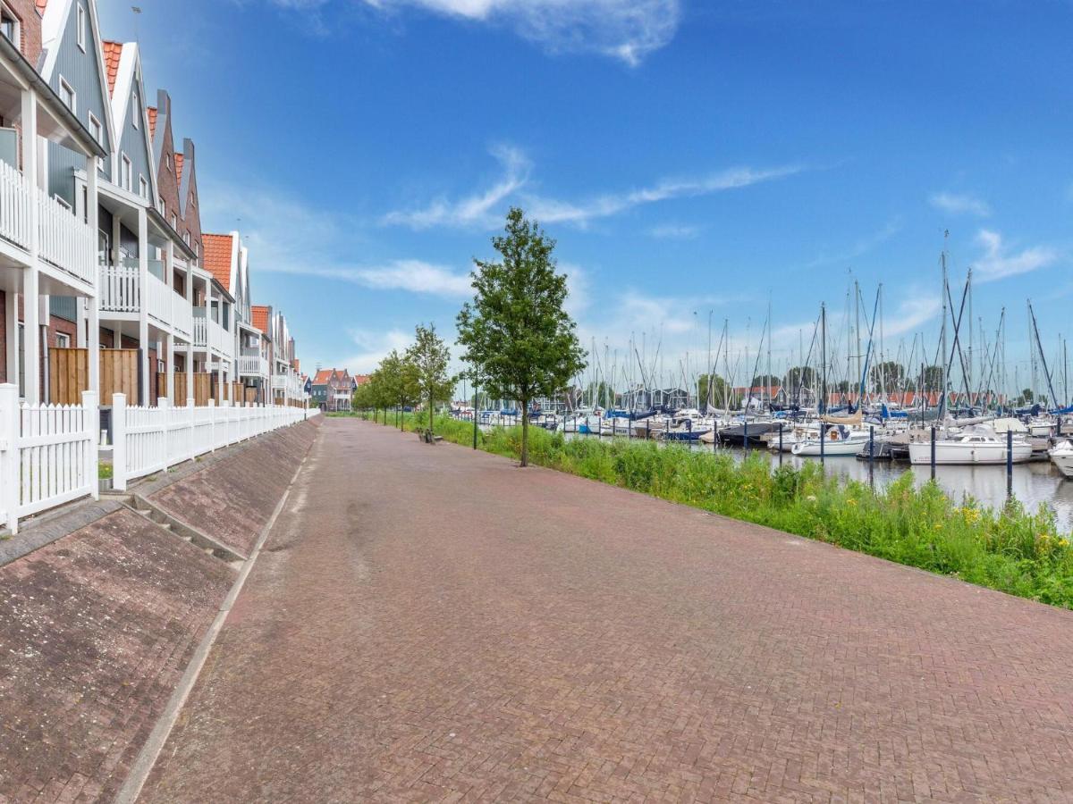 Luxury Houseboat In Volendam Marina Hotel Eksteriør billede
